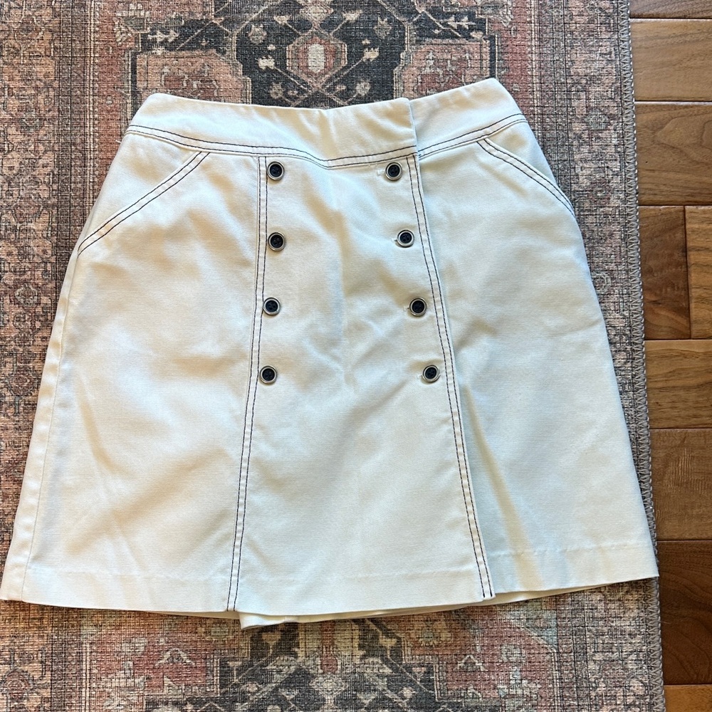 Vtg 80s White Stag skort